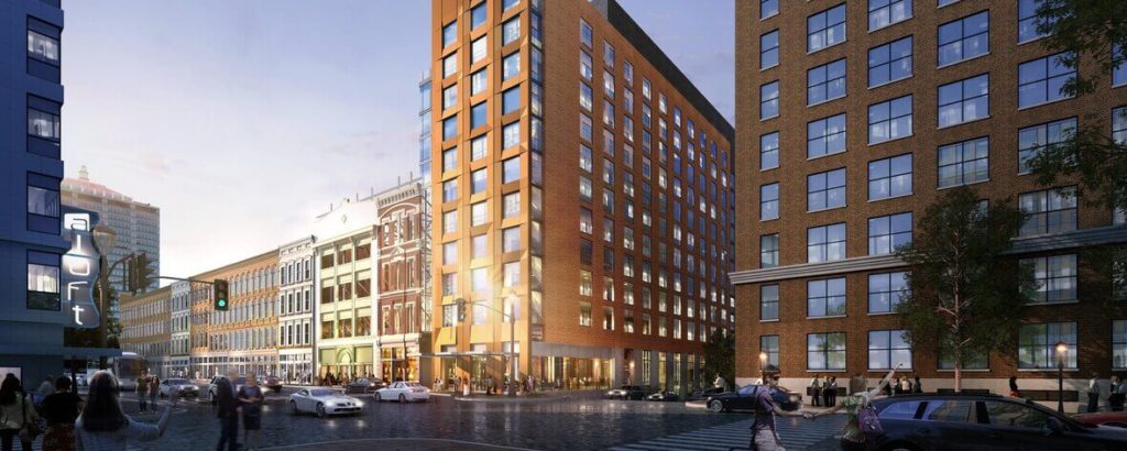 bourbon inspired hotel distil street view