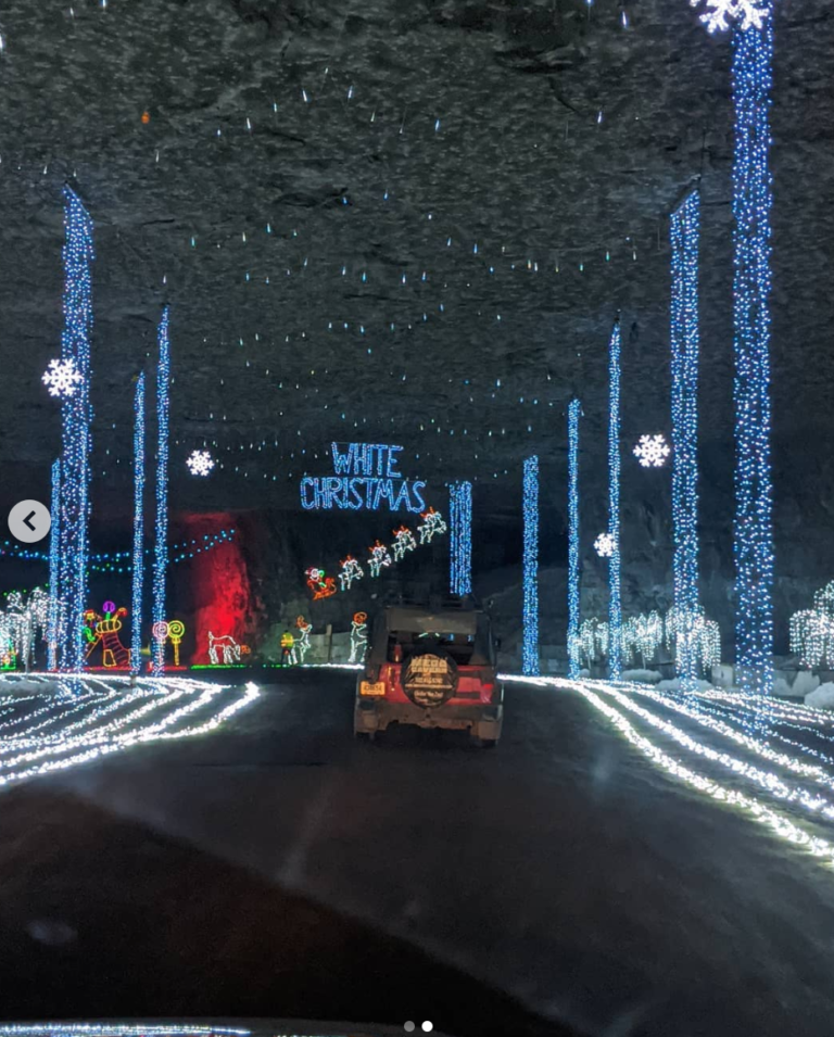Lights Under Louisville Mega Cavern Should Be on Your Holiday Bucket