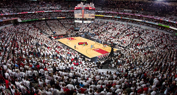 Louisville Unveils New Court Design at KFC Yum! Center - University of  Louisville Athletics