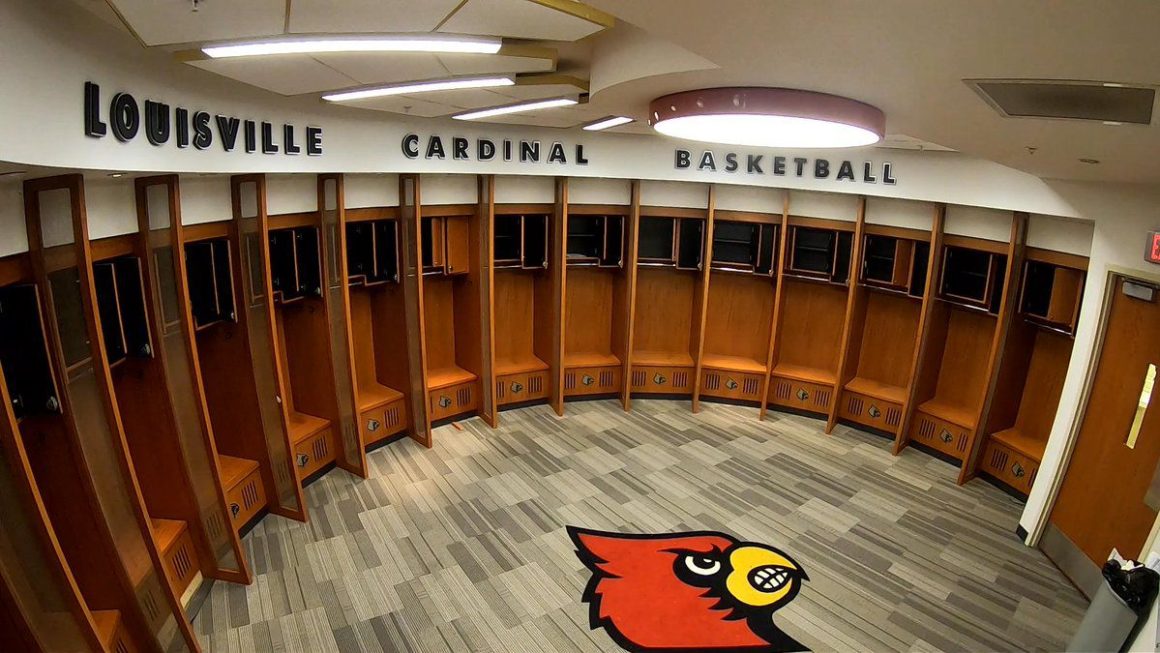 WATCH Louisville Basketball Team Gets Locker Room Makeover KY Supply Co   Louisville Basketball Locker Room Makeover 3 1160x653 