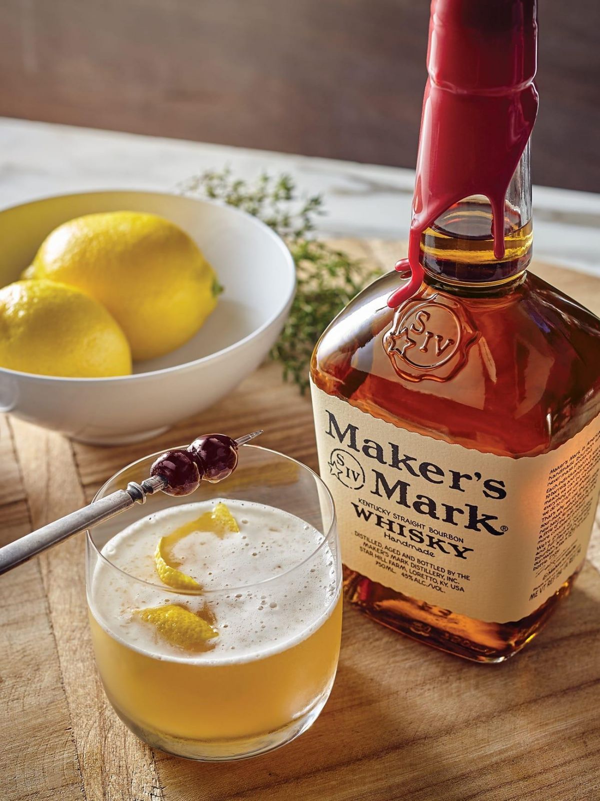 The Best Whiskey Sour Recipe Using Makers Mark - KY Supply Co