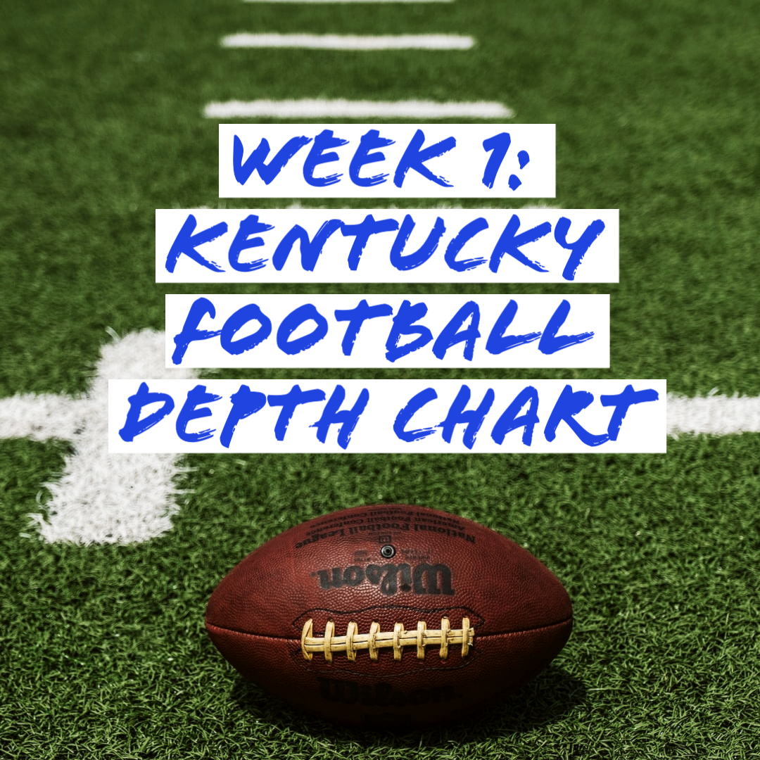 First Kentucky Wildcats Football Depth Chart Released - KY Supply Co