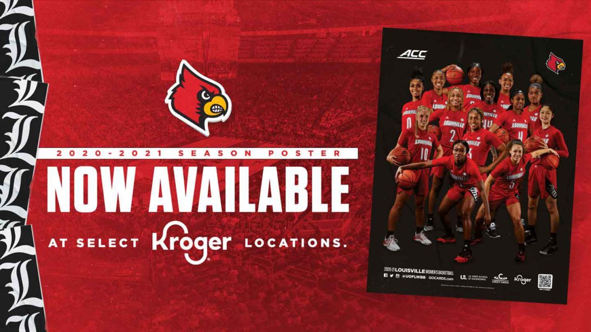 Louisville Basketball Schedule Poster for 202021 Available at Kroger