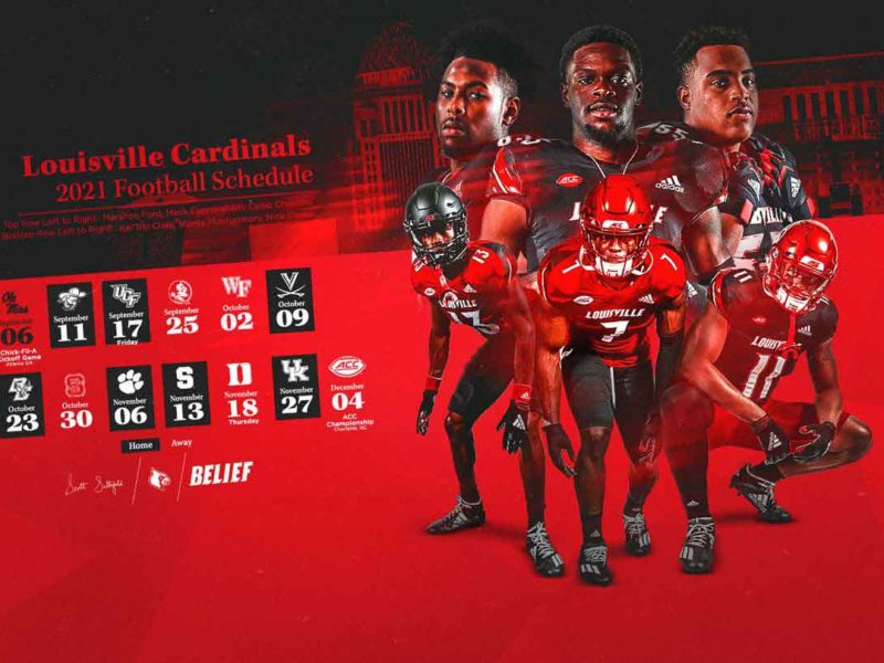 Louisville Football Schedule 2021 - KY Supply Co