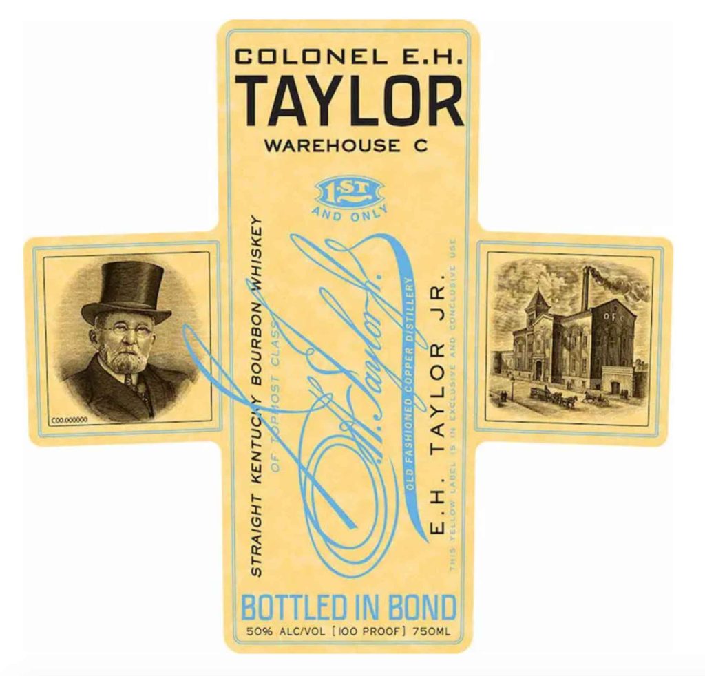 EH Taylor Warehouse C 2021 Release Front Label