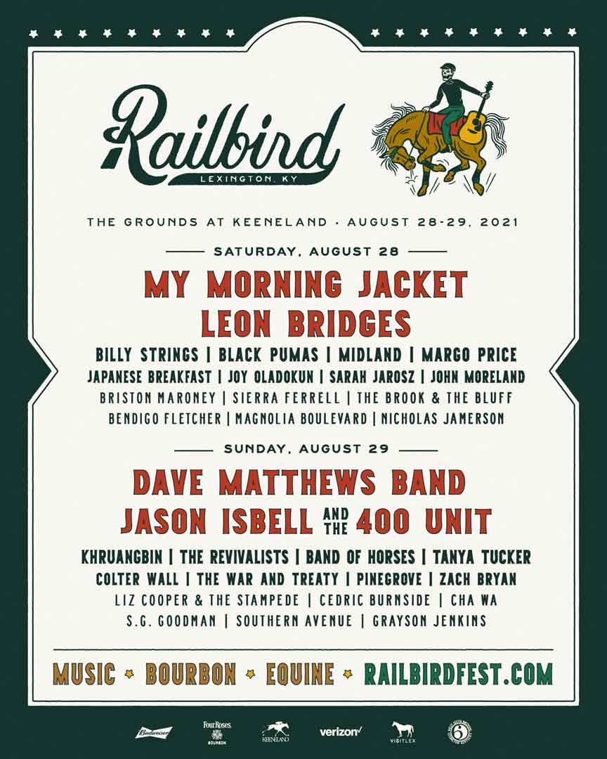 Railbird Festival 2021 Returns to Lexington, KY KY Supply Co