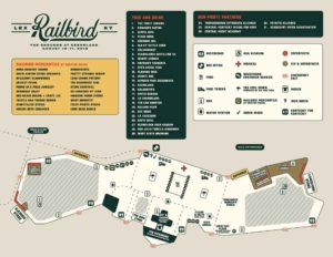 Railbird Festival Map