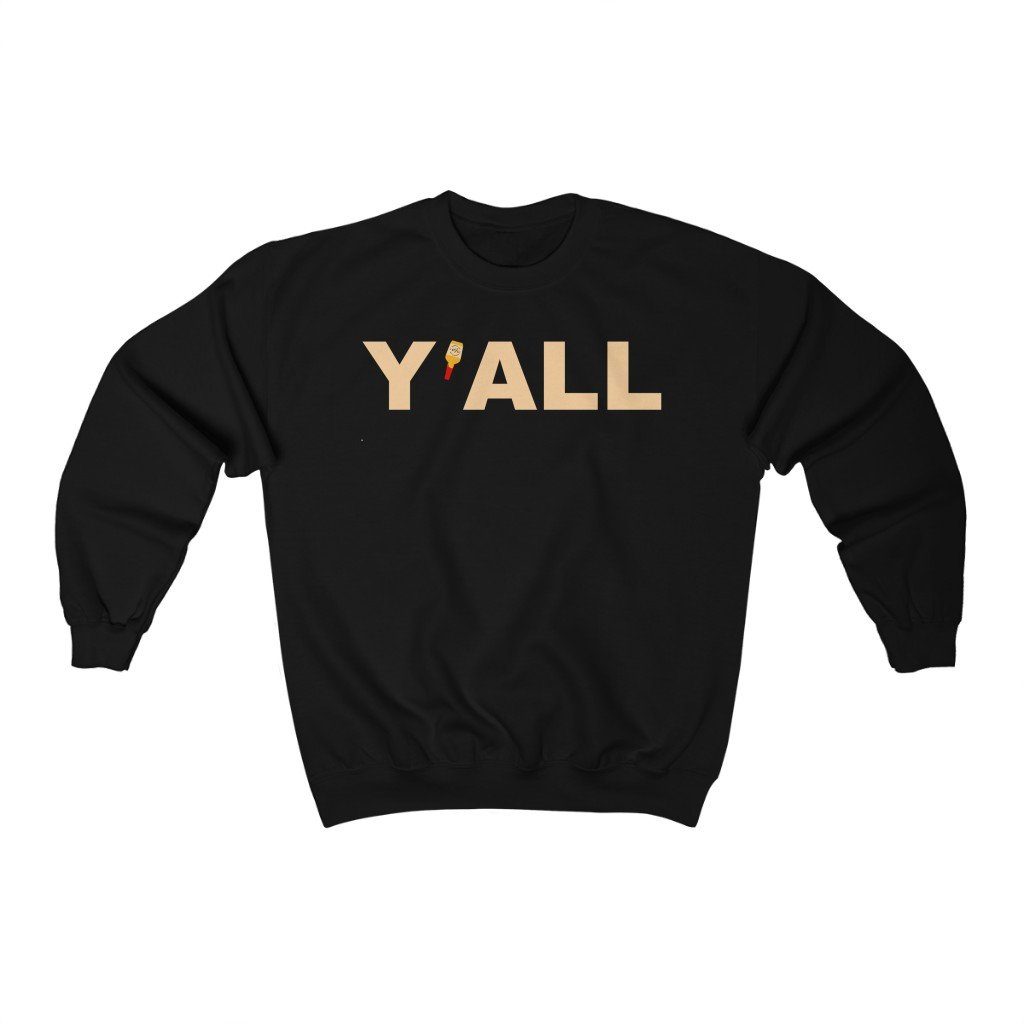 Y'all Bourbon Bottle Sweatshirt