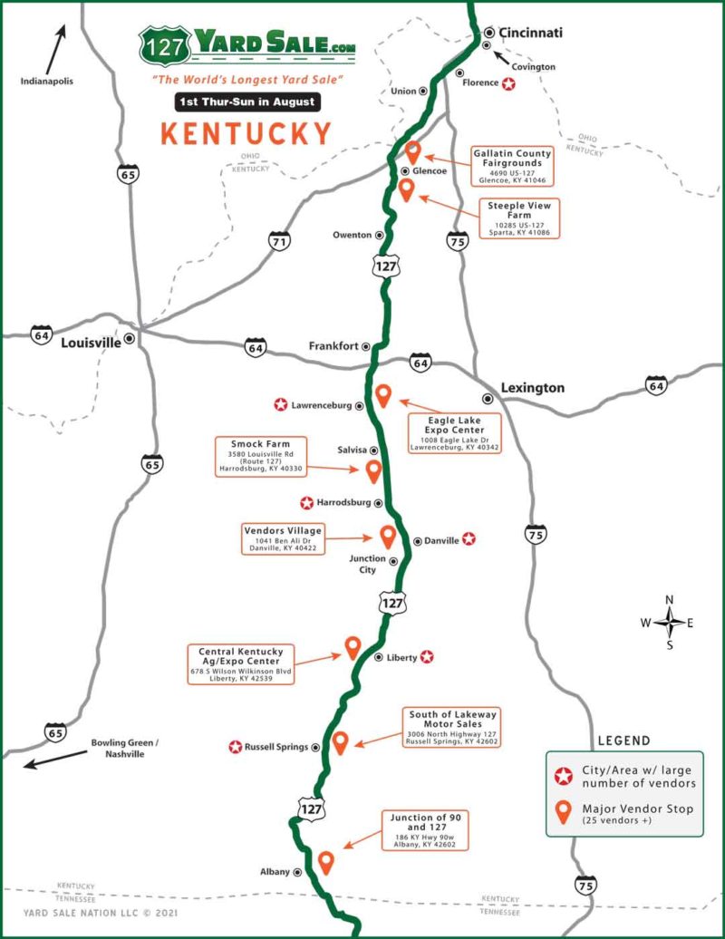 127 Yard Sale, World's Longest Yard Sale Is Annual Tradition - KY Supply Co