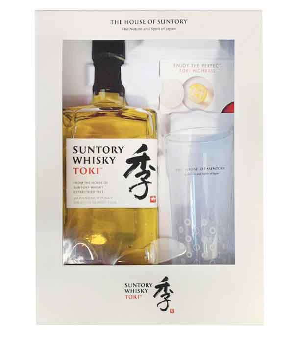 Suntory Toki Whisky Gift Basket with Highball Glass