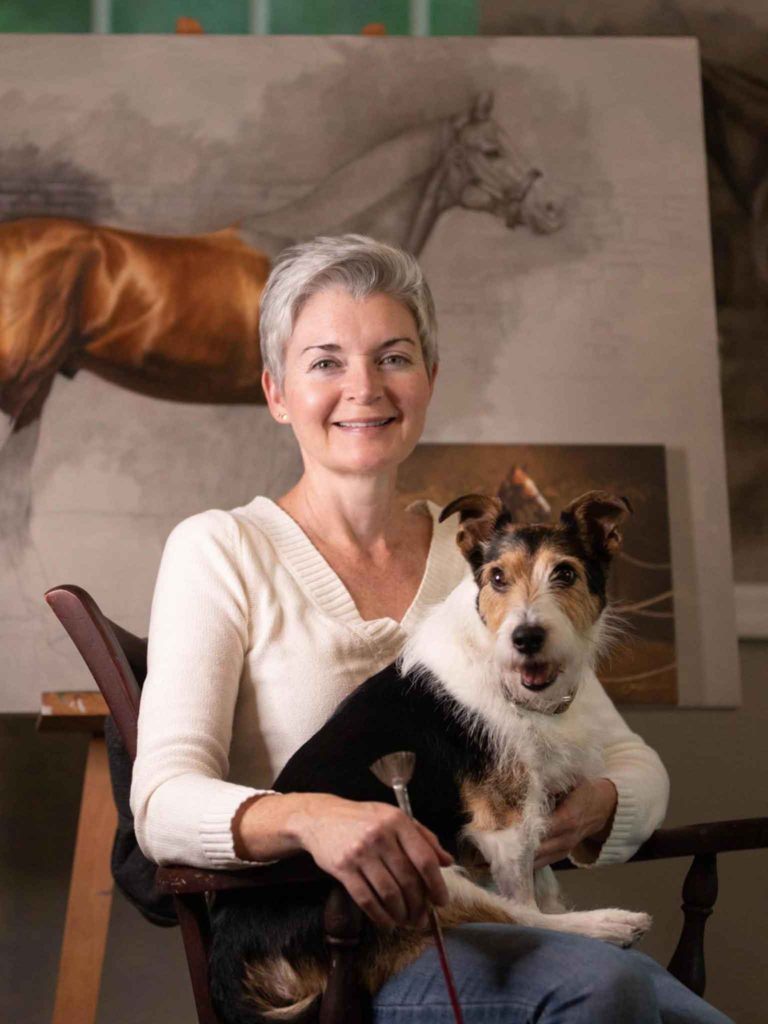 2022 Woodford Reserve Derby Bottle Artist Jaime Corum