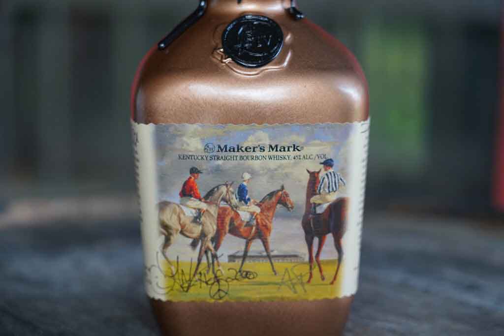 2022 Makers Mark Keeneland Bottle Bourbon Artist Andre Pater