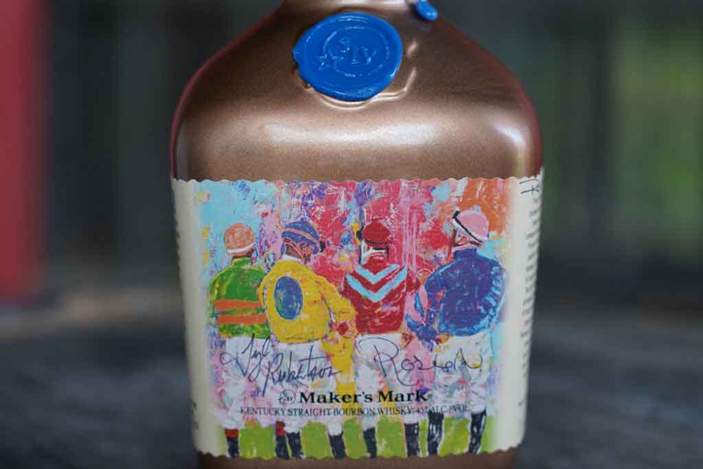2022 Makers Mark Keeneland Bottle Bourbon Artist Tyler Robertson