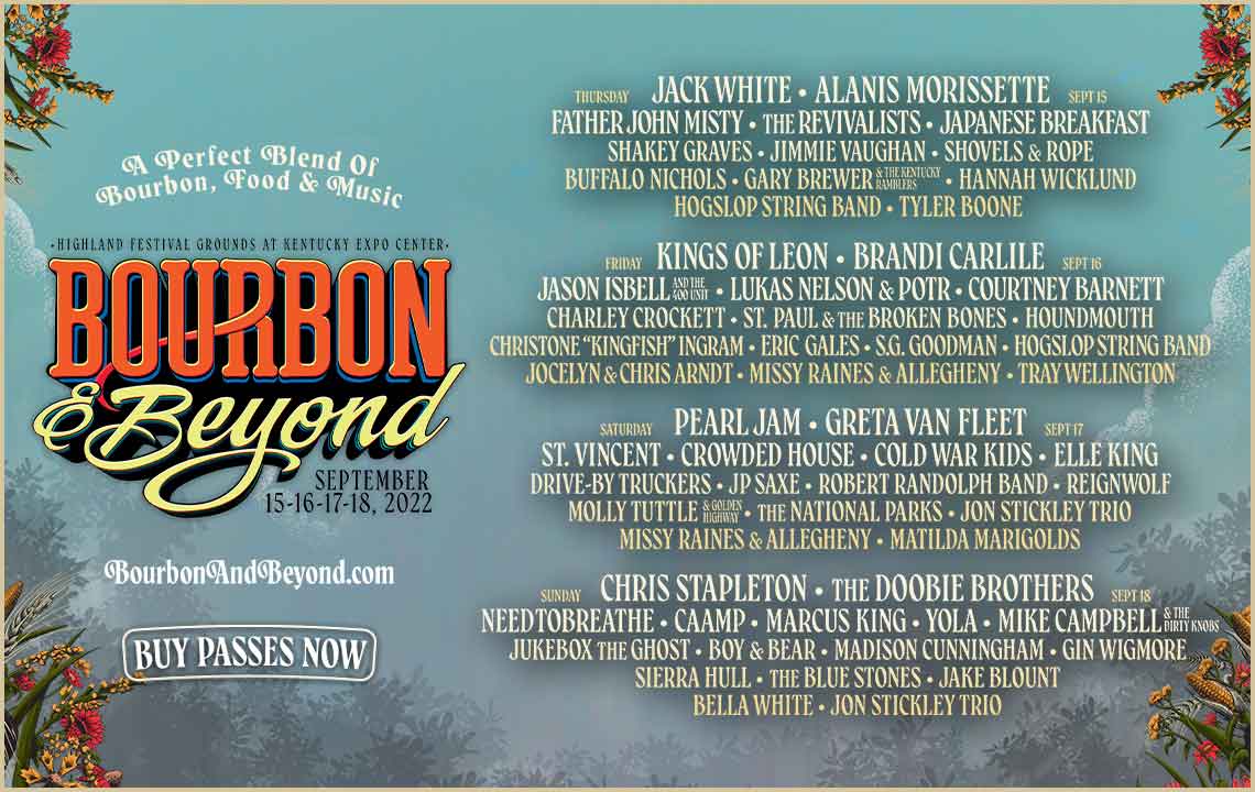 Bourbon and Beyond 2022 Lineup Who's Playing at the Louisville Music