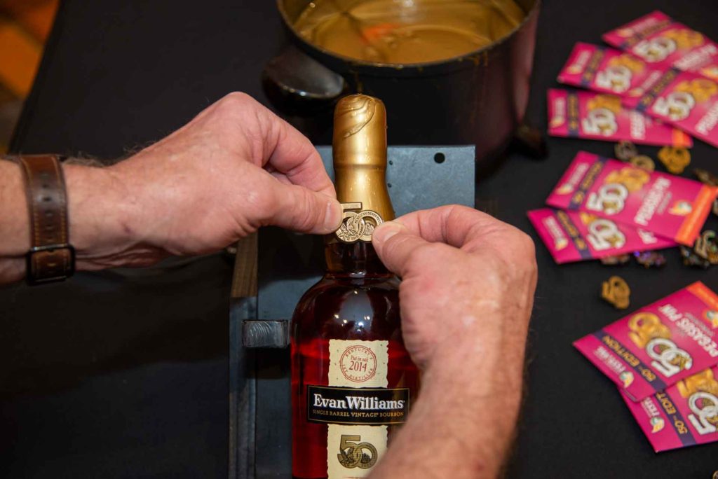 Evan Williams Bourbon Experience Pegasus Pin Sponsor