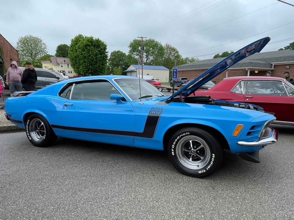1969 Ford Mustang Boss 302 Blue