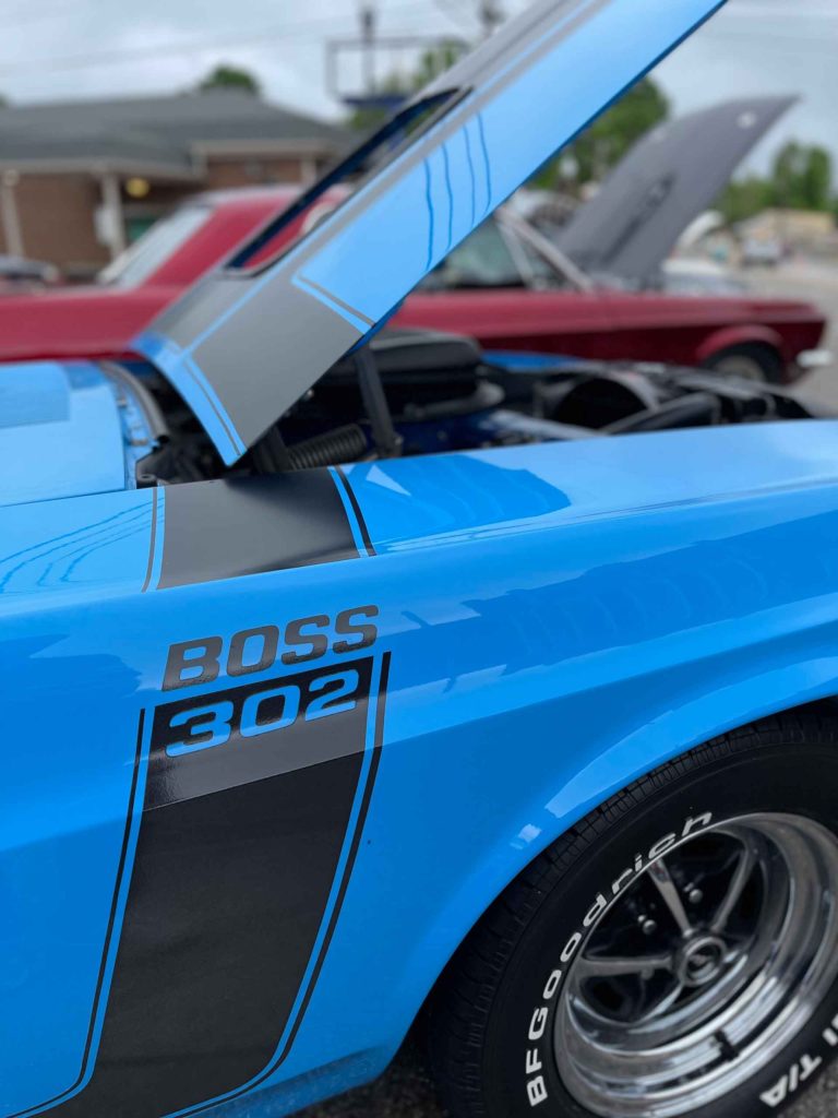 1969 Ford Mustang Boss 302 quarter panel