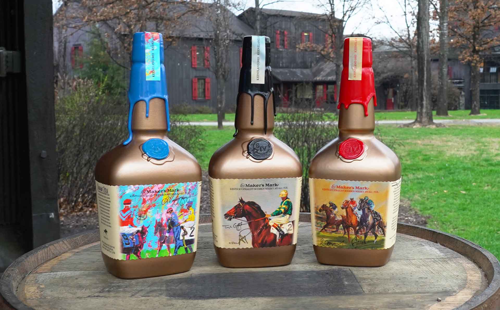 2023 Keeneland Maker's Mark Bottle Release for Spring Meet KY Supply Co